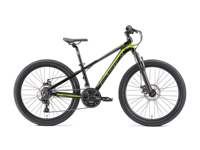 BIkestar MTB 24 inch 21 sp zwart