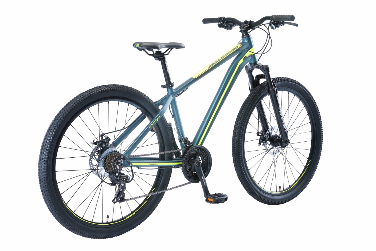 juni dikte Verdienen Bikestar hardtail MTB, Sport, 27.5 inch, 21 speed, blauw/groen - Fietsdirect