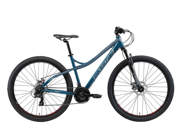 Bikestar Hardtail MTB Alu 29 inch 21 speed Blauwgrijs