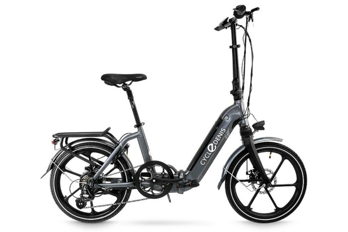 produceren mout uitvoeren CycleDenis Plisman 20 Disc vouw e-bike 7sp, grijs - Fietsdirect