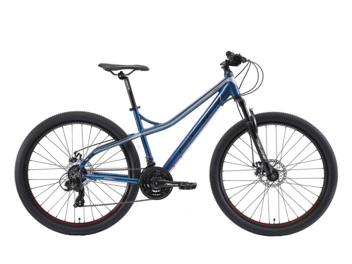 Bikestar Hardtail MTB Alu 27.5 Inch 21 Speed Blauw