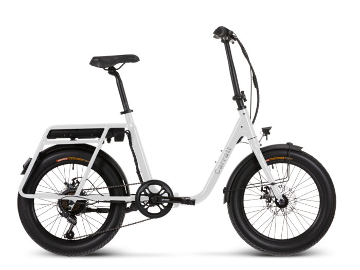 Carratt Bari e-vouwfiets wit