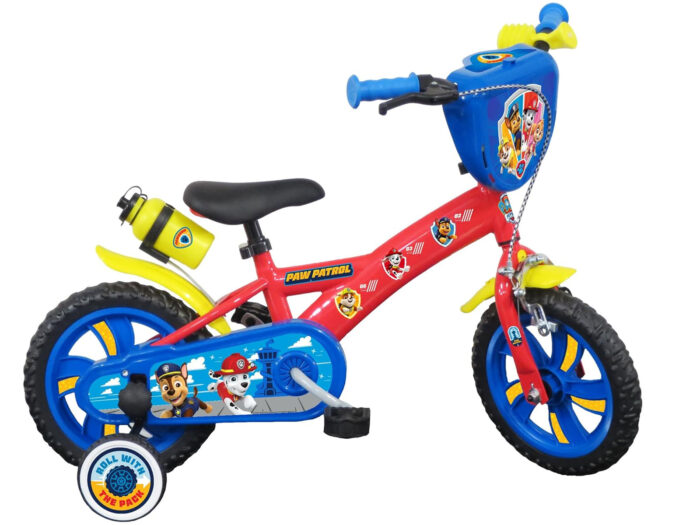 Paw Patrol 12 inch kinderfiets rood