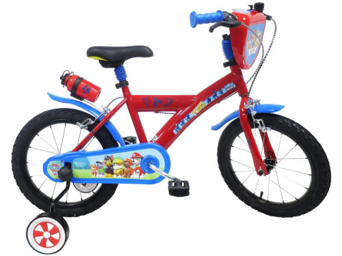 Paw Patrol 16 inch kinderfiets rood