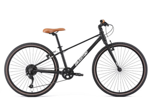 Bikestar lichtgewicht fiets 26 inch zwart