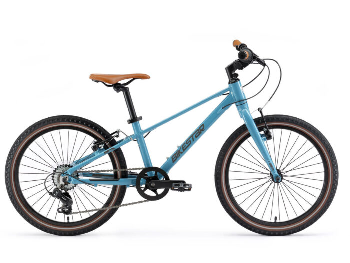 Bikestar lichtgewicht fiets 20 inch blauw