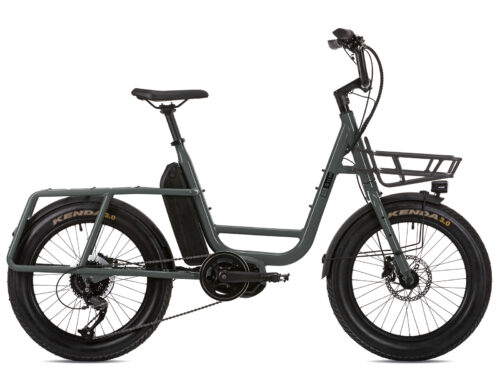 Uco Mid alu elektrische transportfiets midmotor grijs