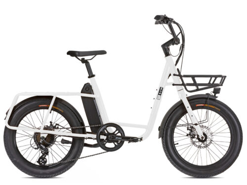 Uco Steel elektrische transportfiets wit