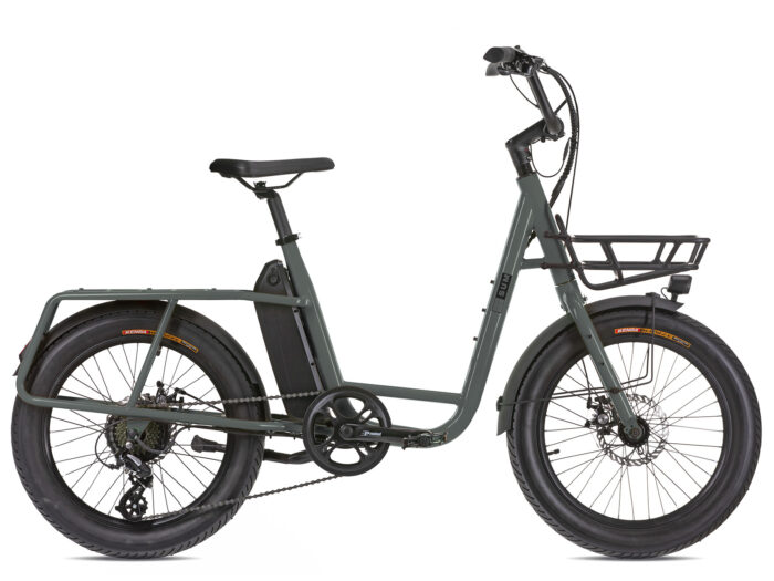 Uco Steel elektrische transportfiets grijs