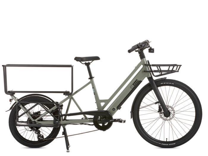 Sum Alpa elektrische transportfiets legergroen