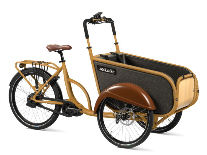 Socibike Compact oker elektrische bakfiets driewieler